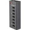 StarTech.com Stazione Ricarica a 7 porte USB con 5x Porte 1A e 2x Porte 2A