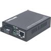 Intellinet 545068 convertitore multimediale di rete 1000 Mbit/s Modalità singola Nero