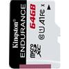 Kingston Technology High Endurance 64 GB MicroSD UHS-I Classe 10