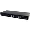 StarTech.com Switch KVM VGA USB a 8 porte montabile su rack con audio (cavi audio inclusi)