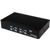 StarTech.com Switch KVM USB 4 porte, montabile a rack 1U, con OSD