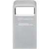 Kingston Technology DataTraveler 256GB Micro 200MB/s Metal USB 3.2 Gen 1