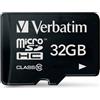 Verbatim Premium 32 GB MicroSDHC Classe 10