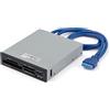 StarTech.com Lettore interno di Schede memoria Flash USB 3.0 con supporto UHS-II