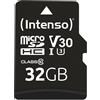 Intenso 3433480 memoria flash 32 GB MicroSDHC UHS-I Classe 10