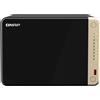 QNAP TS-664 NAS Tower Collegamento ethernet LAN Nero N5095