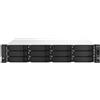 QNAP TS-1264U-RP NAS Armadio (2U) Collegamento ethernet LAN Alluminio, Nero
