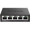 D-Link DGS-105 Non gestito L2 Gigabit Ethernet (10/100/1000) Nero