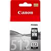 Canon Cartuccia d'inchiostro nero a resa elevata PG-512 BK