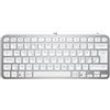 Logitech MX Keys Mini tastiera Universale RF senza fili + Bluetooth QWERTY Nordic Grigio