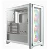 Corsair iCUE 4000X RGB Midi Tower Bianco