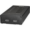 StarTech.com Hub USB C a 7 porte - USB Type-C a 2x USB-C/5x USB-A - Hub USB 3.0 in metallo industriale - SuperSpeed USB 3.2 Gen