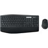 Logitech MK850 Performance tastiera Mouse incluso RF senza fili + Bluetooth QWERTY Inglese US Nero
