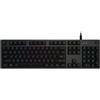 Logitech G G512 CARBON LIGHTSYNC RGB Mechanical Gaming Keyboard with GX Brown switches tastiera Giocare USB Portoghese Carbonio