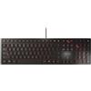 CHERRY KC 6000 Slim tastiera USB Inglese US Nero