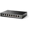 TP-Link TL-SG108S Non gestito Gigabit Ethernet (10/100/1000) Nero