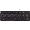 Logitech K120 Corded Keyboard tastiera USB AZERTY Belga Nero