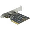 DeLOCK Scheda PCI Express x4 per 1 x SuperSpeed USB 20 Gbps (USB 3.2 Gen 2x2) USB Type-C femmina esterno