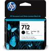 HP Cartuccia di inchiostro nero originale DesignJet 712 da 80 ml
