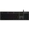 Logitech G G512 CARBON LIGHTSYNC RGB Mechanical Gaming Keyboard with GX Brown switches tastiera USB AZERTY Francese Carbonio