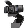 Logitech C920S HD Pro Webcam, Videochiamata Full HD 1080p/30fps, Audio Stereo ‎Chiaro, ‎Correzione Luce HD, Privacy Shutter,