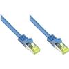 Alcasa 8070R-003B cavo di rete Blu 0,25 m Cat7 S/FTP (S-STP)