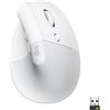 Logitech Lift Mouse Ergonomico Verticale, Senza Fili, Ricevitore Bluetooth o Logi Bolt USB, Clic Silenziosi, 4 Tasti,