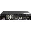 QNAP QSW-M2106R-2S2T switch di rete Gestito L2 10G Ethernet (100/1000/10000) 1U Nero