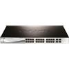 D-Link DGS-1210-28P Gestito L2 Gigabit Ethernet (10/100/1000) Supporto Power over Ethernet (PoE) 1U
