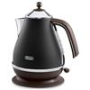 De'Longhi KBOV 2001.BK bollitore elettrico 1,7 L 2000 W Nero, Marrone