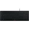 CHERRY Stream tastiera USB QWERTZ Tedesco Nero