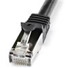 StarTech.com N6SPAT1MBK cavo di rete Nero 1 m Cat6 SF/UTP (S-FTP)