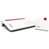 AVM FRITZ! Mesh Set 7530 AX + 1200 AX Dual-band (2.4 GHz/5 GHz) Wi-Fi 6 (802.11ax) Rosso, Bianco 4 3G Interno