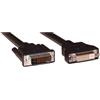 InLine DVI-D M-F 3m cavo DVI Nero