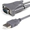 StarTech.com Cavo adattatore USB a Seriale RS232 DB9 / DB25 - Cavo Adattatore seriale USB a DB9 / DB25 RS232 ad 1 porta M/M