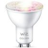 WiZ Lampadina Smart Dimmerabile Luce Bianca o Colorata Attacco GU10 50W