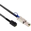 InLine Cavo Mini SAS, SFF-8643 a SFF-8088, 1m