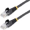 StarTech.com 45PAT5MBK cavo di rete Nero 5 m Cat5e U/UTP (UTP)
