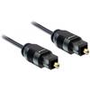 DeLOCK 2m Toslink Standard cavo audio Nero