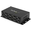 StarTech.com Hub adattatore USB a DB9 RS232 seriale 8 porte - Guide DIN industriali DIN e montabile a parete