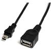 StarTech.com Cavo Mini USB 2.0 30 cm - USB A a Mini B F/M