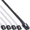 InLine Cavo Mini SAS, SFF-8087 a 4x SATA, 1m, configurazione 1:1, OCR