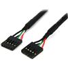 StarTech.com Cavo interno USB IDC 5 pin collettore scheda madre 60 cm - F/F