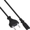 InLine Cavo alimentazione Spina Europlug CEE 7/16 a Presa IEC-320-C7, 0,3m