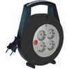 Brennenstuhl Vario Line Nero, Grigio 4 presa(e) AC 5 m