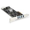 StarTech.com Adattatore scheda SuperSpeed USB 3.0 con 4 porte PCI Express (PCIe) con 4 canali da 5 Gbps dedicati - UASP -