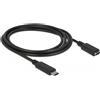 DeLOCK 85534 cavo USB USB 3.2 Gen 1 (3.1 Gen 1) 1,5 m USB C Nero