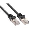 InLine RJ-45 Cat6 M-M 1.5m cavo di rete Nero 1,5 m SF/UTP (S-FTP)