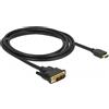 DeLOCK 85584 cavo e adattatore video 2 m HDMI tipo A (Standard) DVI-D