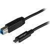 StarTech.com Cavo USB-B a USB-C USB 3.1 - 1m - Cavo Stampante USB Tipo-C (10Gbps)